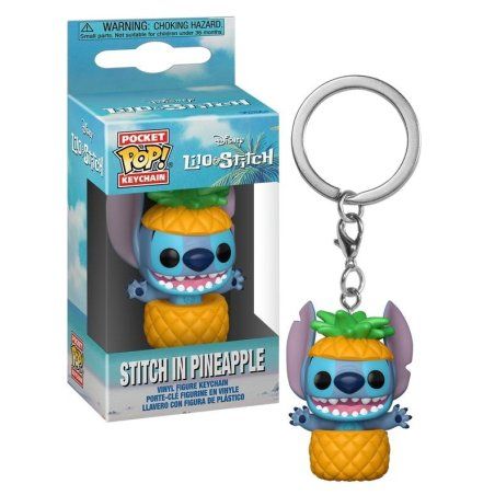 LILO & STITCH - Pocket Pop Keychains - Stitch dans un ananas