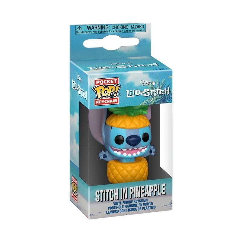 LILO & STITCH - Pocket Pop Keychains - Stitch dans un ananas