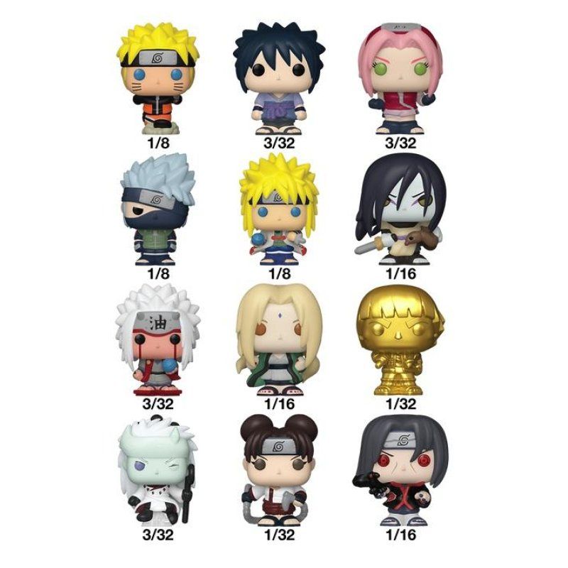 NARUTO SHIPPUDEN - Mystery Bitty Pop (Box 32 pièces)