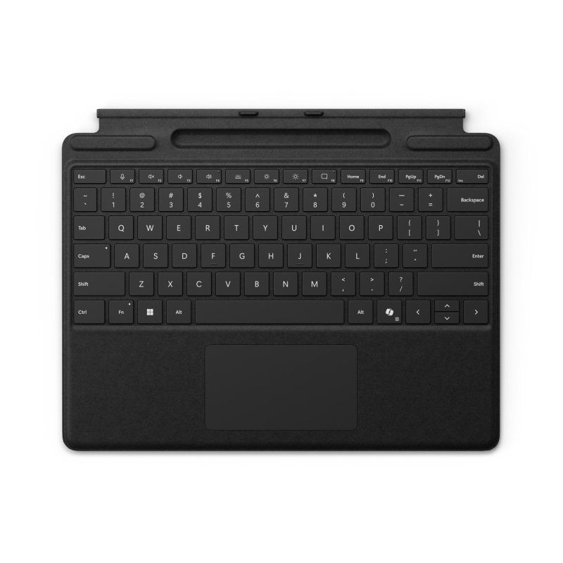 Microsoft 8XB-00150 mobile device keyboard Spanish Microsoft Cover port Black