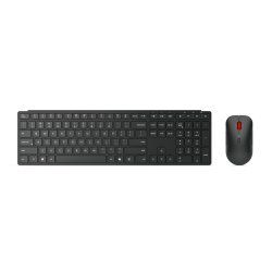 Lenovo 4X31S04810 clavier Souris incluse Bureau RF sans fil Bluetooth Anglais américain Noir