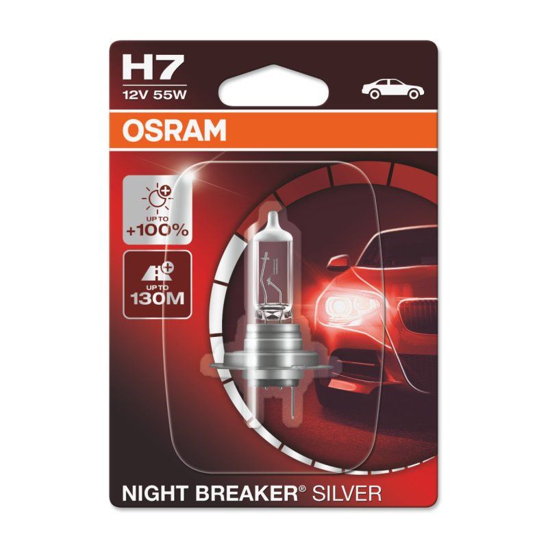 Osram 64210NBS NIGHT BREAKER SILVER H7 Folding Box