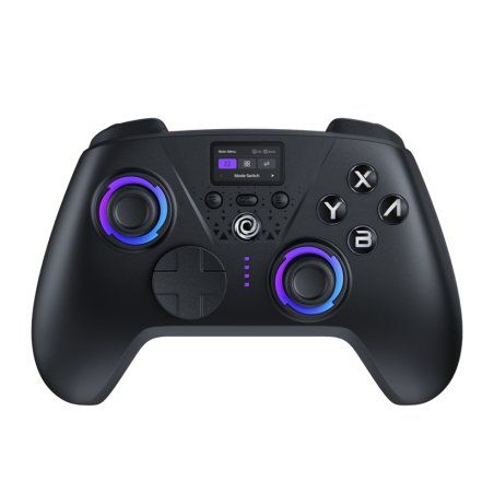 Oniverse Manette avec Écran Sans fil Bluetooth Aura - Void Black (Nintendo Switch 2 / Switch / PC / Mobile)