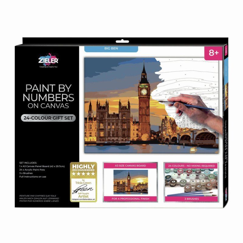 Zieler - Paint By Numbers - Big Ben (609299434)