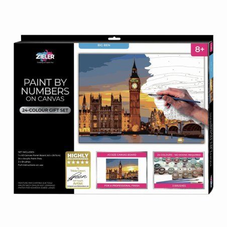 Zieler - Paint By Numbers - Big Ben (609299434)