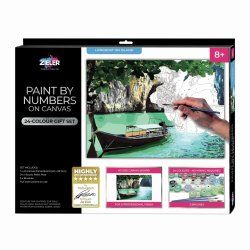 Zieler - Paint By Numbers - Mediterranean Island (609299442)