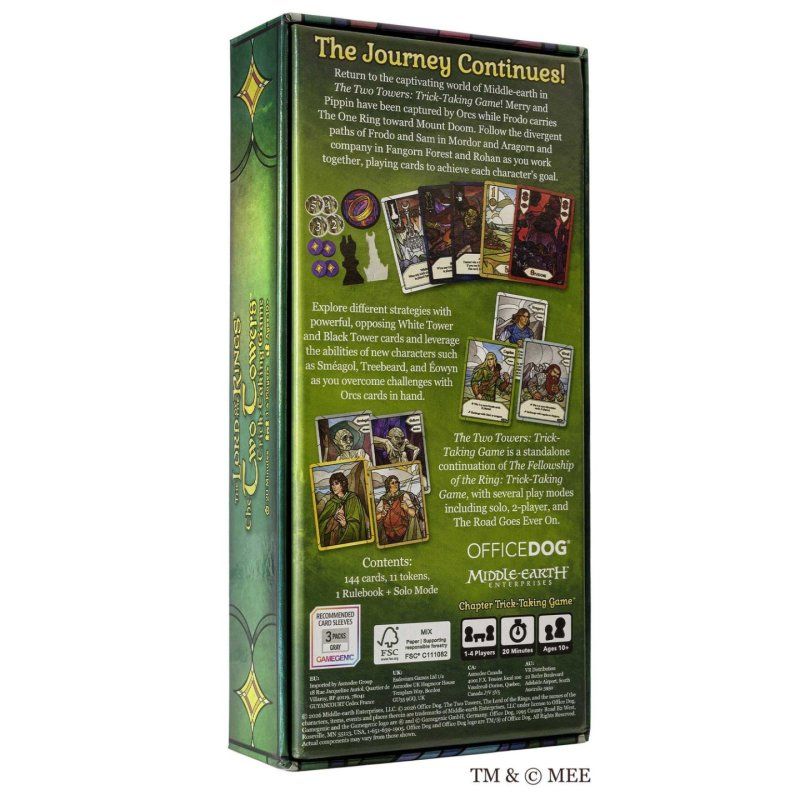 Lord of the Rings: The Two Towers Trick-Taking Game (ODLO05EN)