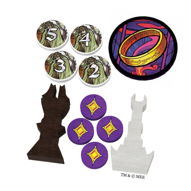 Asmodee The Lord Of The Rings: The Two Towers: Trick-Taking Game Jeu de cartes