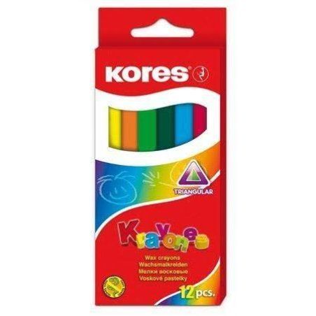 Kores - Wax Crayons - 12 Pack (733101)