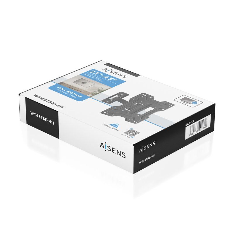 AISENS WT43TSE-411 TV mount/stand 109.2 cm (43") Black