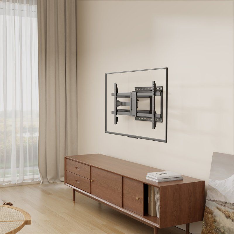 AISENS WT80TSLE-419 support pour téléviseur 2,03 m (80") Noir