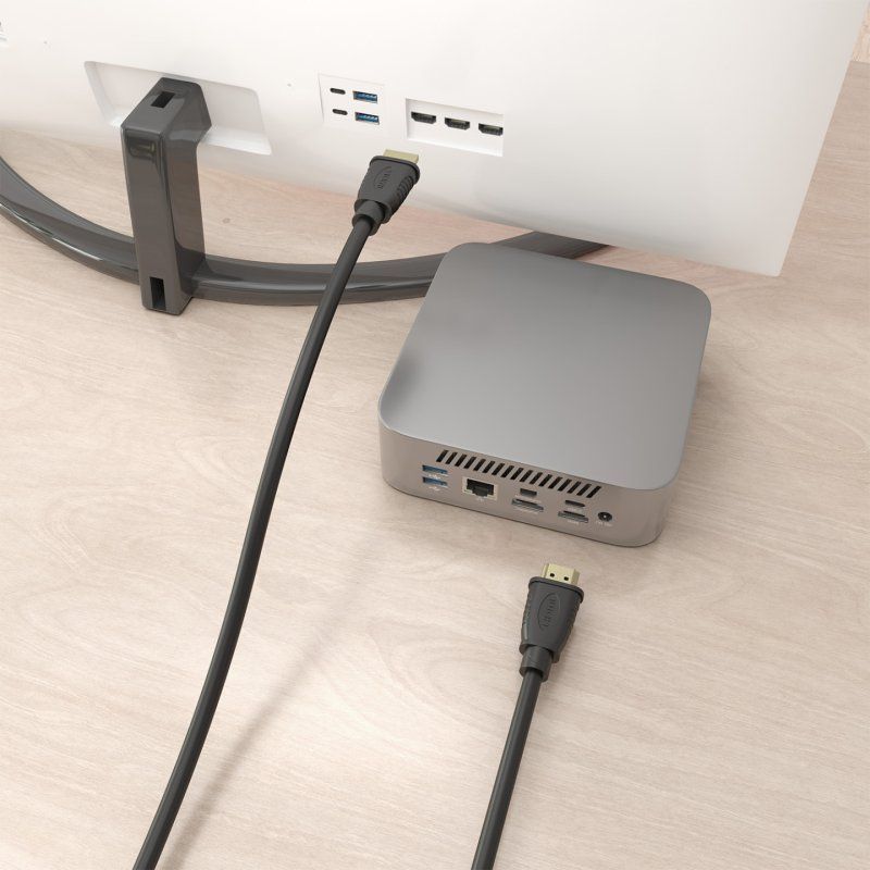 CABLE HDMI AISENS V2.1 CCS ULTRA ALTA VELOCIDAD 8K@60HZ M/M 0.5M