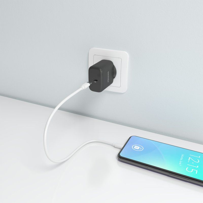CARGADOR AISENS GAN 45W 1XUSB-C PD3.0 NEGRO