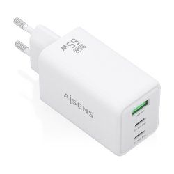 AISENS ASCH-65W3P072-W mobile device charger Digital camera, GPS, Mobile phone, Laptop, Smartphone, Tablet, Universal