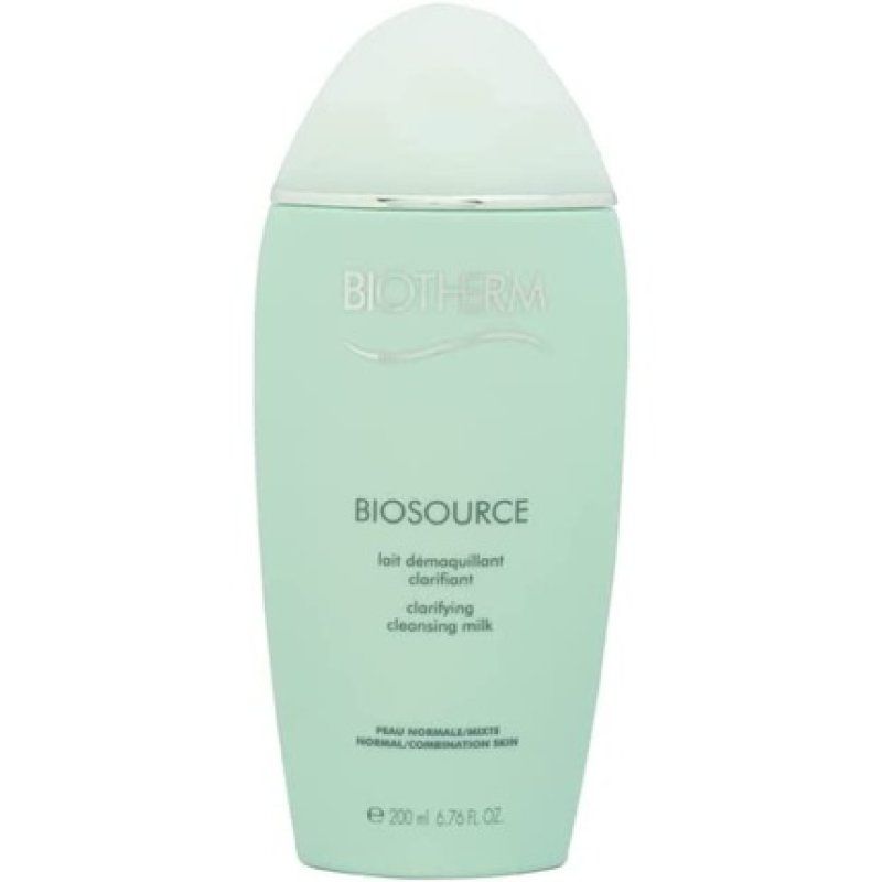 Biotherm Biosource Lait Demaquillant Clarifiant Clarifying Cleansing Milk for Normal and Combination Skin 200ml