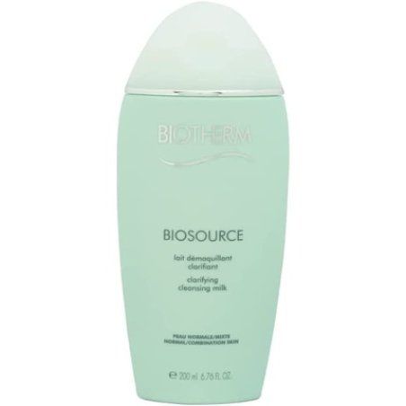 Biotherm Biosource Lait Demaquillant Clarifiant Clarifying Cleansing Milk for Normal and Combination Skin 200ml