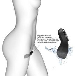 Discreet Vibe and Stimulator with Remote Control