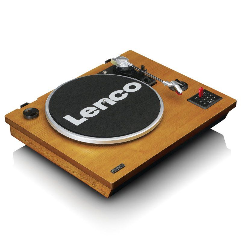 Lenco LS-55WA platine Tourne-disque entraîné par courroie Bois Semi-automatique