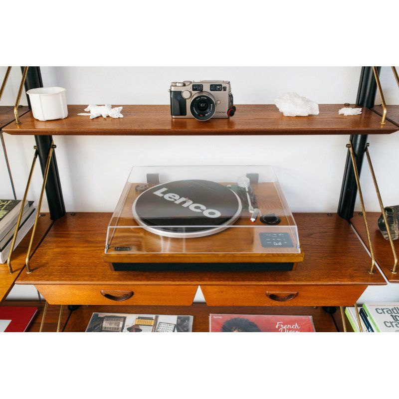 Lenco LS-55WA platine Tourne-disque entraîné par courroie Bois Semi-automatique