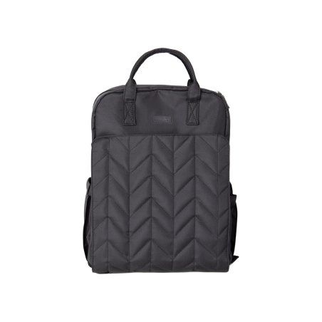 Tineo - Diaper Bag Backpack Quilt - Black