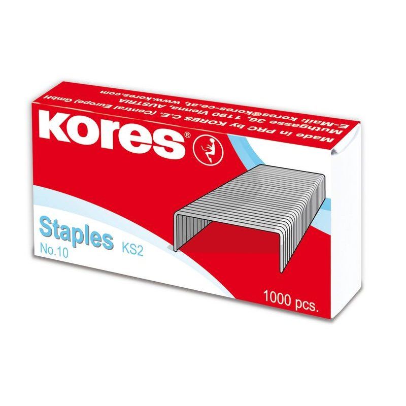 Kores - Klammer no. 10 1.000 stk. (743100)