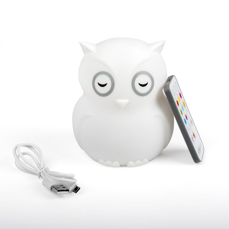 bblüv - Night Light Owl - Touch and Remote Control