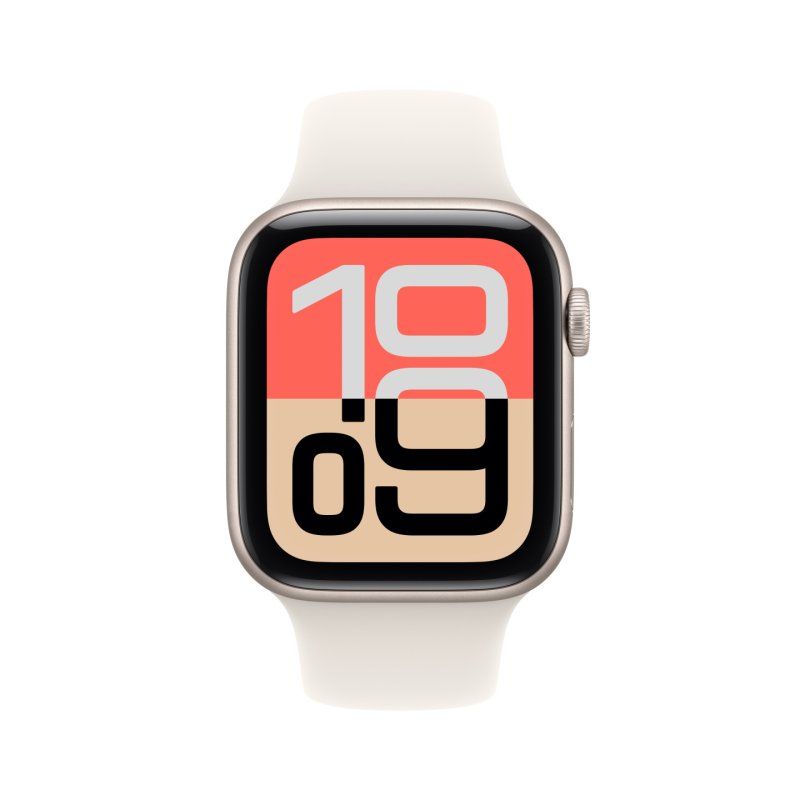 Apple Watch SE (3nd generation) OLED 44 mm Numérique 368 x 448 pixels Écran tactile Beige Wifi GPS (satellite)