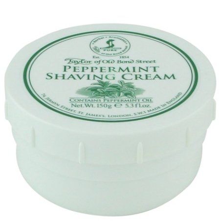 Taylor of Old Bond Street Peppermint Shaving Cream 150g