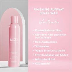 Roze Avenue Hair Spray Texture Spray Vegan and Cruelty Free Volumizing Fixing Spray for All Hair Types 250ml