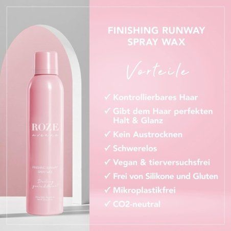Roze Avenue Hair Spray Texture Spray Vegan and Cruelty Free Volumizing Fixing Spray for All Hair Types 250ml