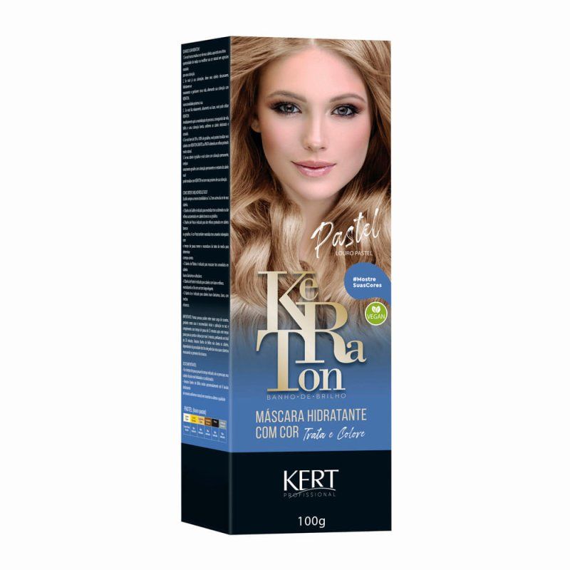 Kert Keraton Pastel Shine Bath 100g - Professional Hair Care