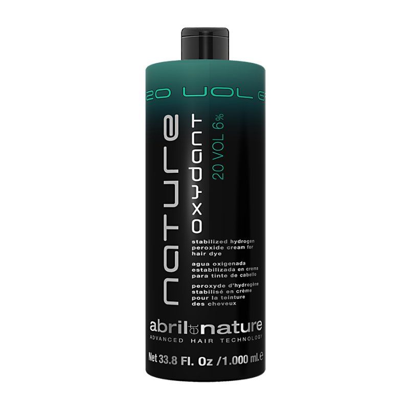 abril et nature Nature Oxydant 20 vol. hair lightening remedy 1000 ml Cream Bottle