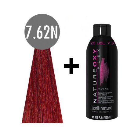 abril et nature Naturecolor Plex 7.62N 120ml. Iris blonde rouge natureoxy plex 25 vol. 120ml.