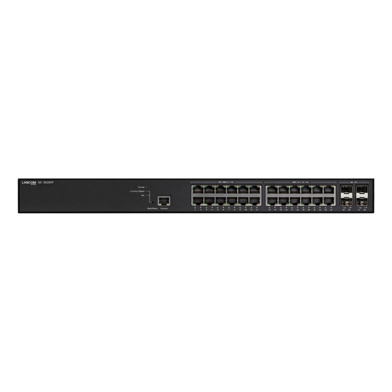 LANCOM GS-3628XP Géré L2/L3 2.5G Ethernet (100/1000/2500) Connexion Ethernet, supportant l'alimentation via ce port