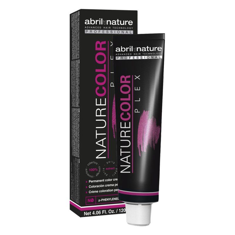 abril et nature Naturecolor Plex 5.90 120ml. Beige chocolat marron clair natureoxy plex 25 vol. 120ml.