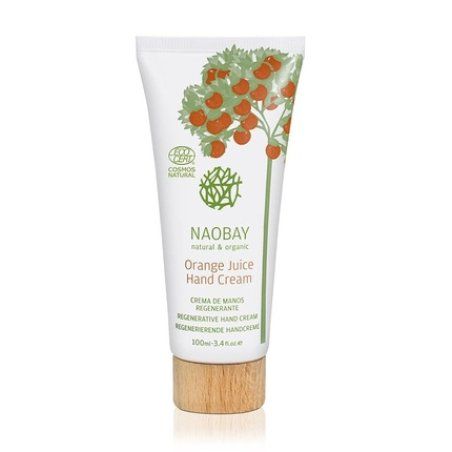 Natural Organic Orange Juice Hand Cream Naobay