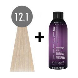 abril et nature Naturecolor Plex 12.1 120ml. Super Ash Lightener Nature Oxydant Special Blonde 120ml.