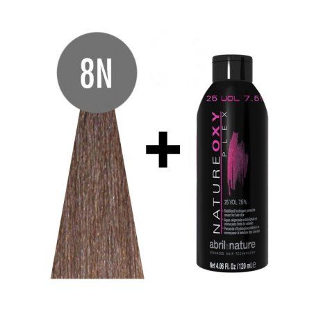 Abril Et Nature Color Plex Hair Color 8n Natural Light Blonde