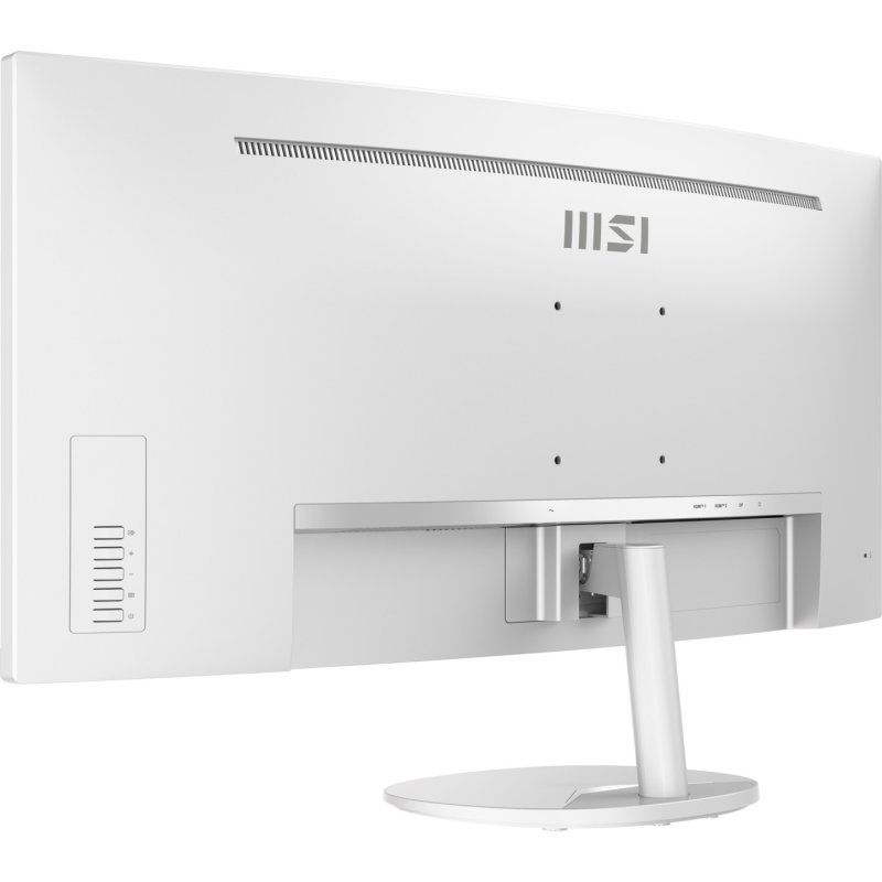 MSI Pro MP341CQW E12 écran plat de PC 86,4 cm (34") 3440 x 1440 pixels UltraWide Quad HD Blanc