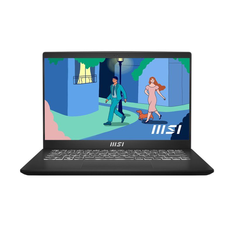 MSI Modern 14 C7M-427XFR AMD Ryzen? 7 7730U Ordinateur portable 35,6 cm (14") Full HD 16 Go DDR4-SDRAM 512 Go SSD Wi-Fi