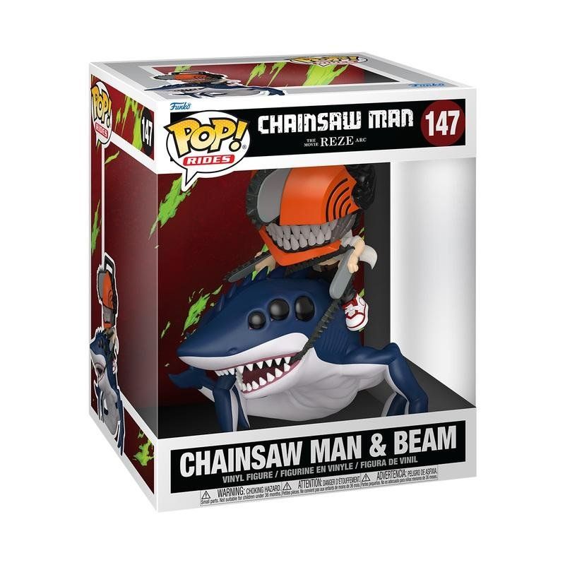 CHAINSAW MAN REZE - POP Ride DLX N° 147 - Chainsaw Man & Beam