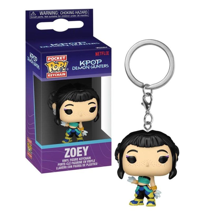 K-POP DEMON HUNTERS - Pocket Pop Keychain - Zoey