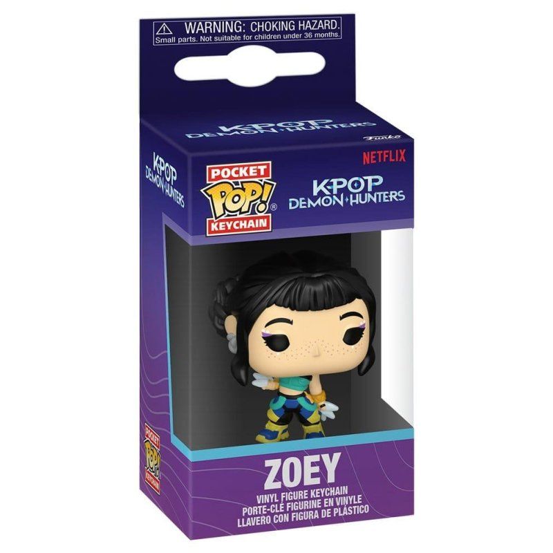 K-POP DEMON HUNTERS - Pocket Pop Keychain - Zoey