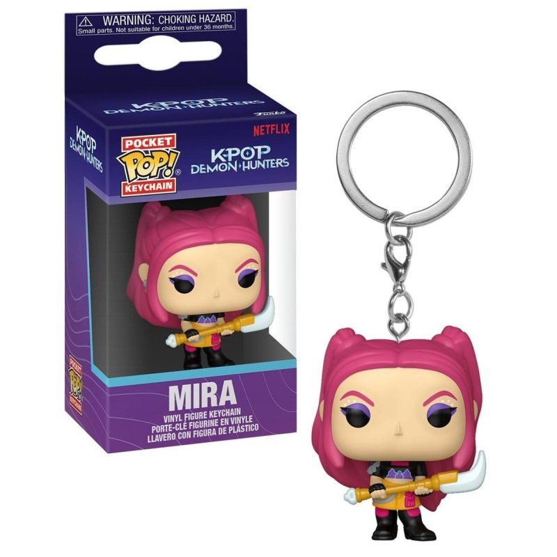 K-POP DEMON HUNTERS - Pocket Pop Keychain - Mira