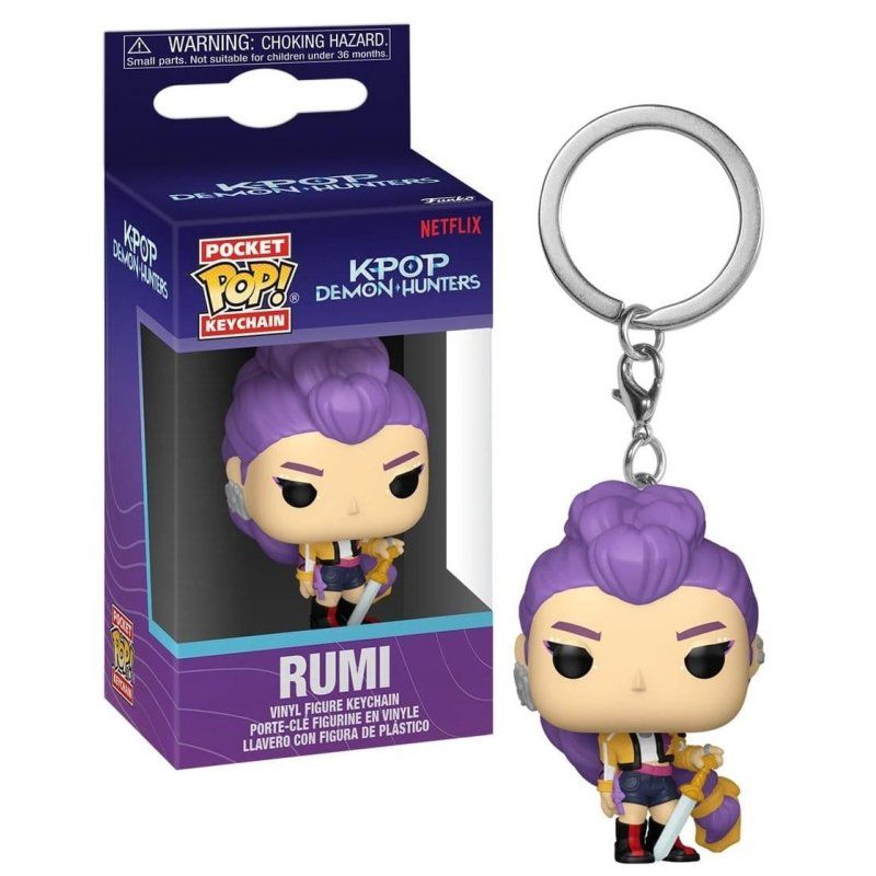 K-POP DEMON HUNTERS - Pocket Pop Keychain - Rumi