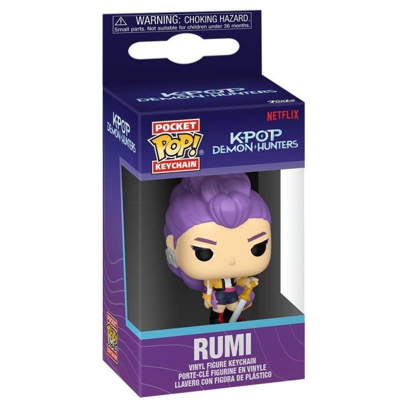 K-POP DEMON HUNTERS - Pocket Pop Keychain - Rumi