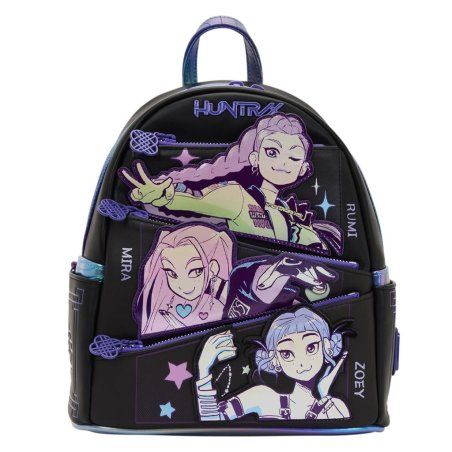 K-POP DEMON HUNTERS - Huntrix - Mini sac à dos Loungefly