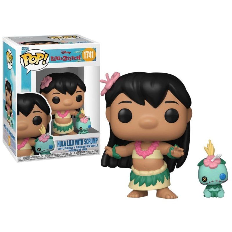 LILO & STITCH - POP Disney N° 1741 - Hula Lilo avec Scrump