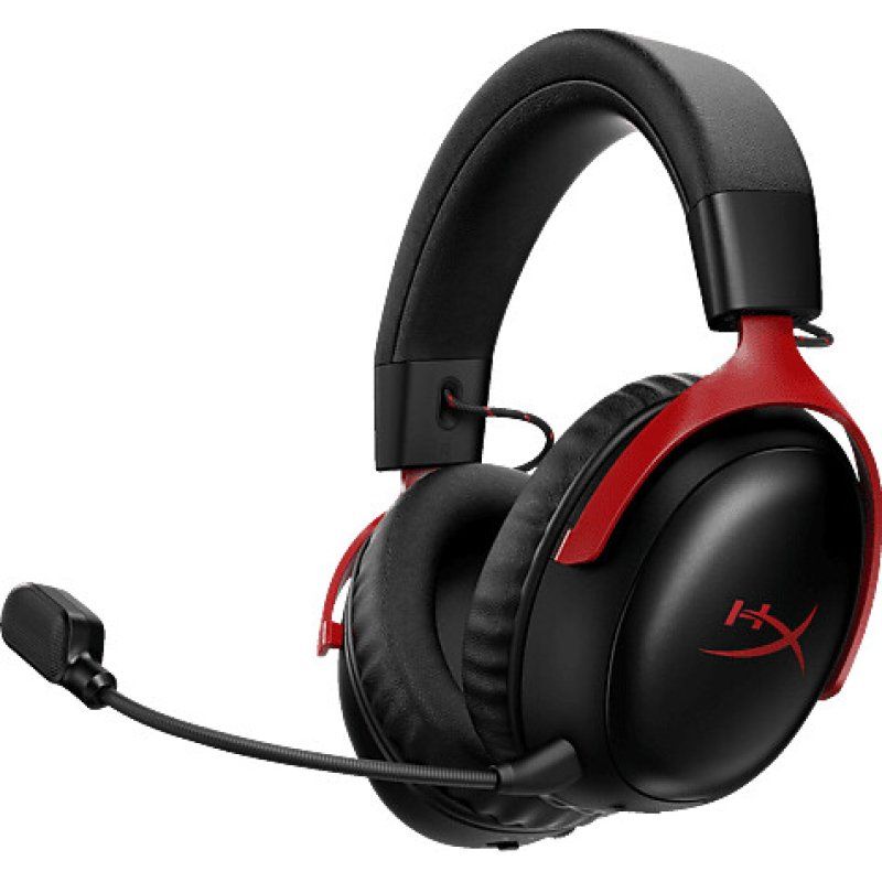 HyperX Cloud III S Sans fil – Casque gamer (noir-rouge)