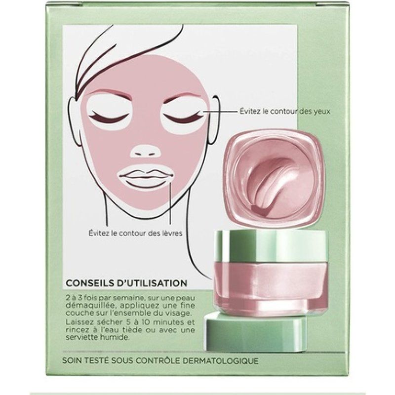L'Oreal Paris Pure Clay Face Smoothing Mask 50ml
